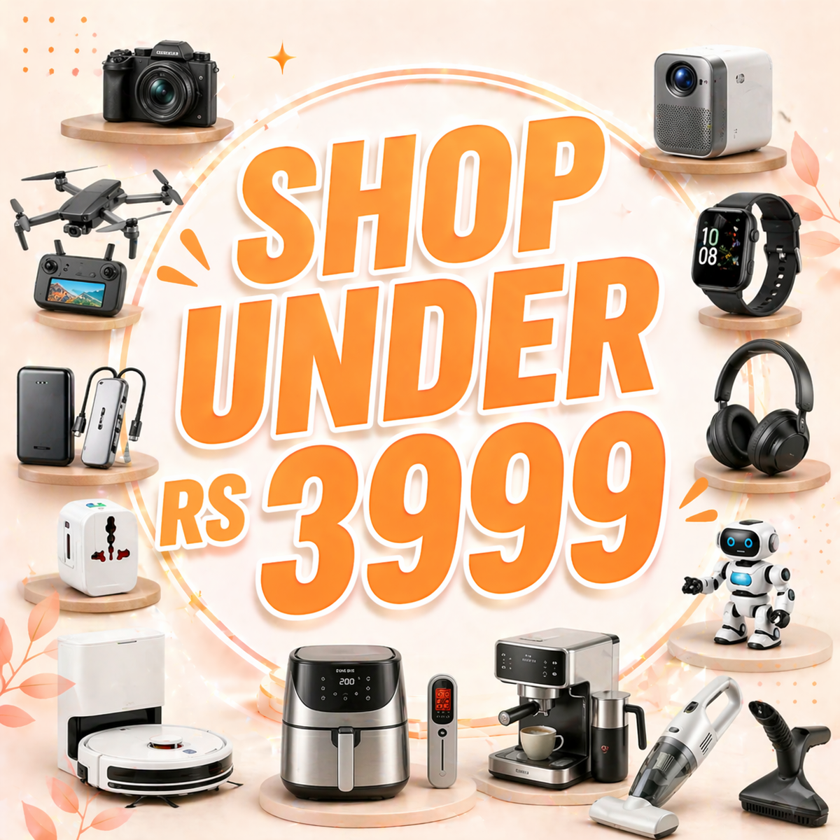 Under Rs.3999