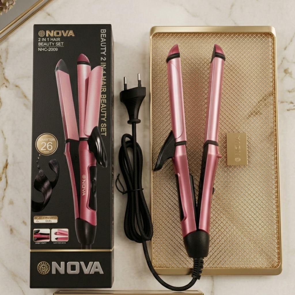 Nova 2-in-1 Hair Straightener
