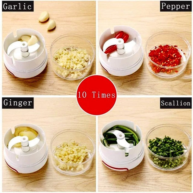 Mini Vegetable hand push Chopper