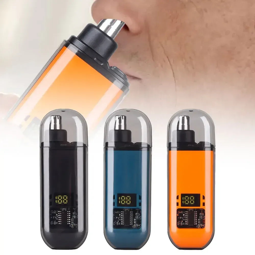 Rechargeable Nose Trimmer Designed For Safe, Quick, And Effortless Hair Removal