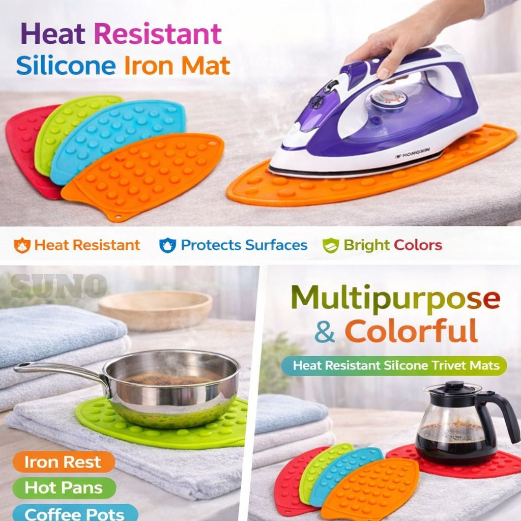 Heat-Resistant Silicone Iron Mat