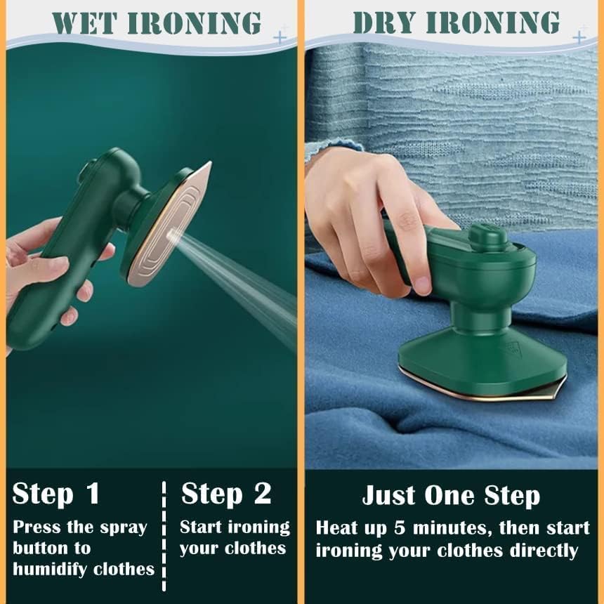 Portable Mini Electric Steam Iron Handheld Garment Steamer for Clothes