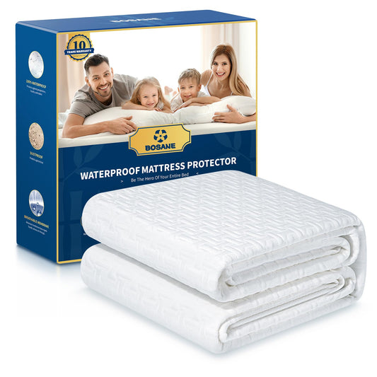 Waterproof Mattress Protector | Fitted Breathable Mattress Cover