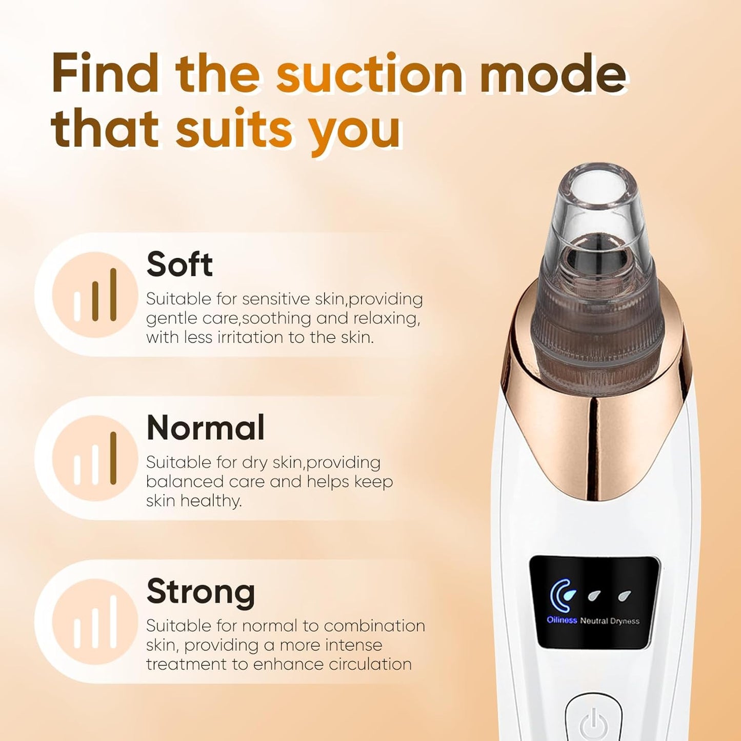 Electric Blackhead Remover & Pore Vacuum Cleaner
