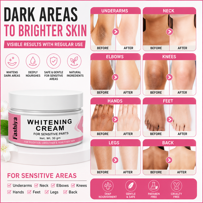 Whitening Cream for Sensitive Areas  underarm 7 days result cream.