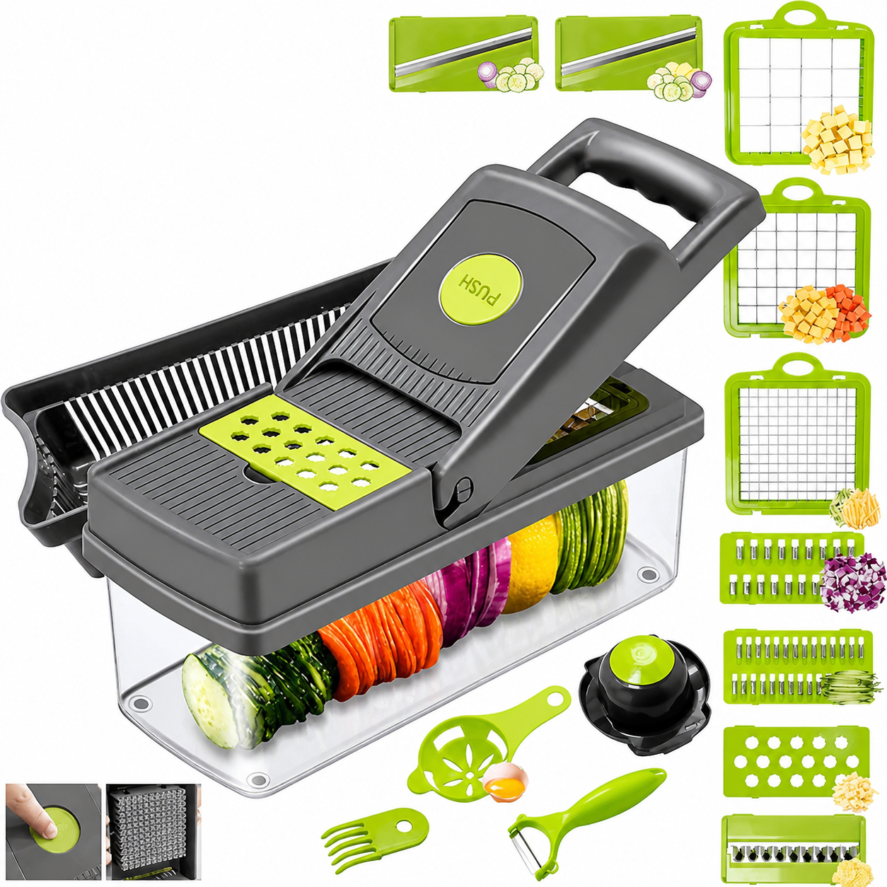 16 in 1 Vegetable Chopper/Cutter/Dicer