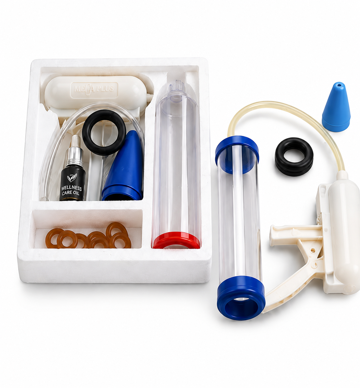 Premium Men’s Vacuum Wellness Pump + African Tiger Oil