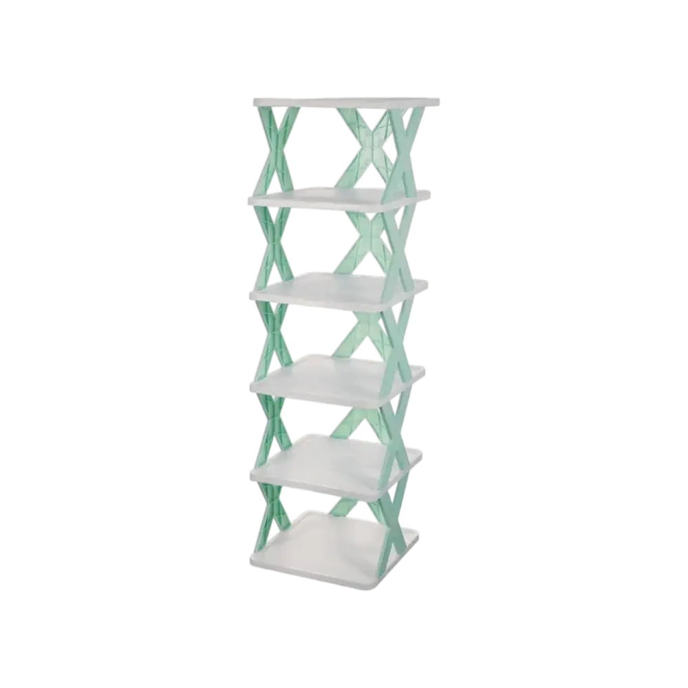 Shoe organizer 6 rack